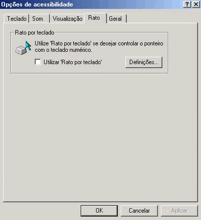 Ecr do Rato no Teclado