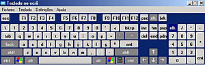 Teclado no Ecrã