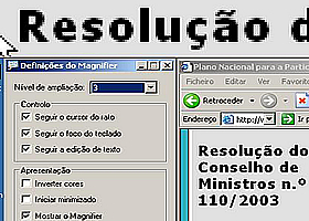 Texto ajustado ao tamanho da janela.